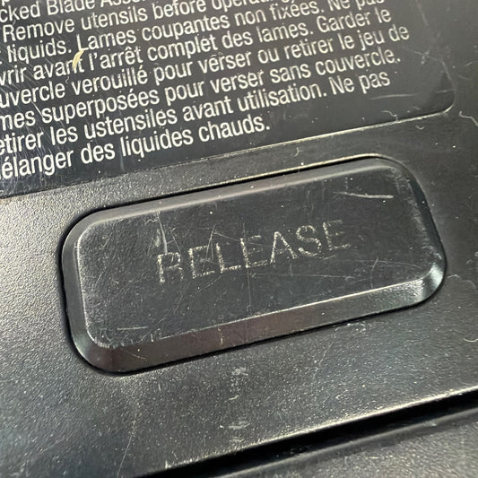 Ninja 72 oz Blender Pitcher Lid Top Replacement Black