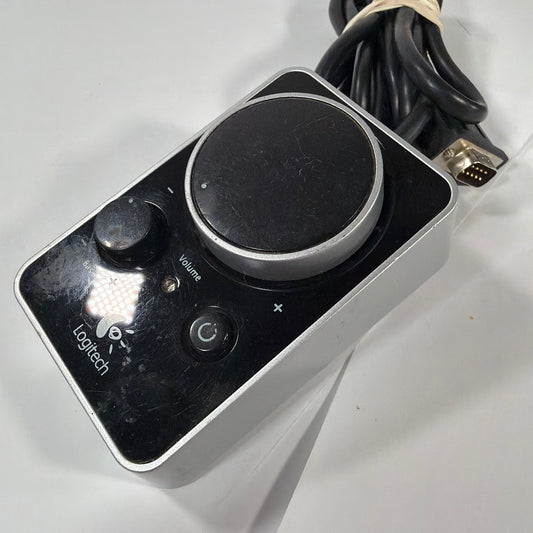 Logitech Wired Speaker Control Pod Remote DB9 Connector PID R932