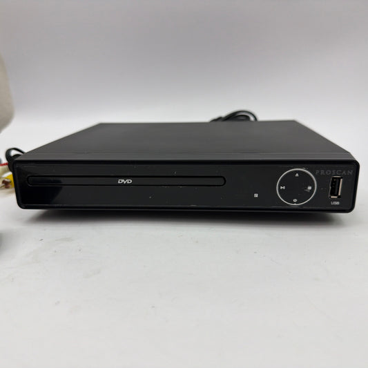 Proscan PDVD6670 DVD Player with HDMI USB Remote Power Cord and AV Cables