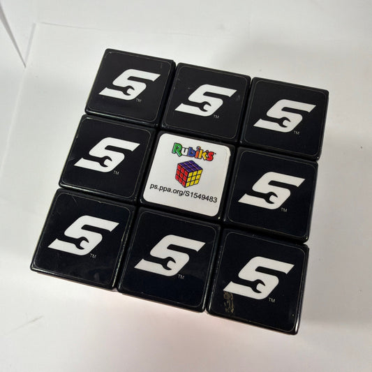 Snap-on Rubik’s Cube 3x3 Twist Puzzle Black With Tool Graphics