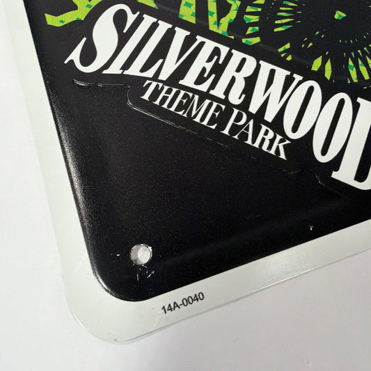 Silverwood Theme Park 12x12 Metal Wall Sign "We'll Scare the Yell Out of You"