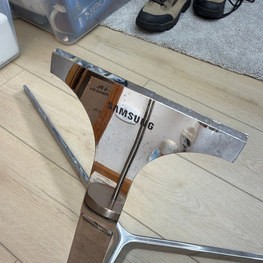 Samsung 65KS9000 TV Stand Base and Neck BN61-13309A BN61-13310A Silver