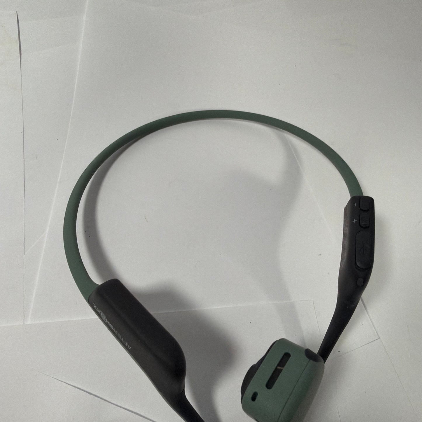 Shokz AfterShokz AS650 Bone Conduction Headphones Green/Black For Parts