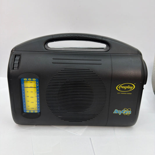BayGen Freeplay Wind-Up Self Powered AM/FM/SW Radio with Box and Antenna