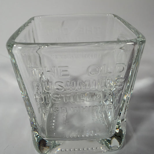 The Old Bushmills Distillery Irish Whiskey Square Tumbler Glass 152 ml