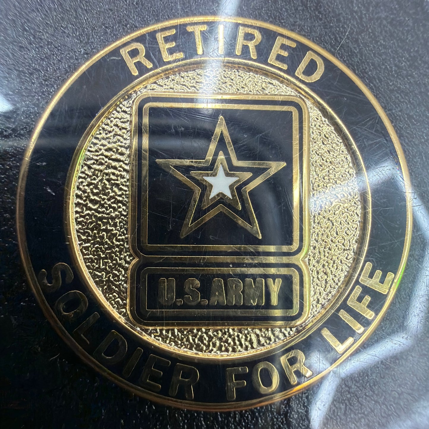 Challenge Coin Company U.S. Army Retired Soldier For Life Lapel Pin CC-1742E