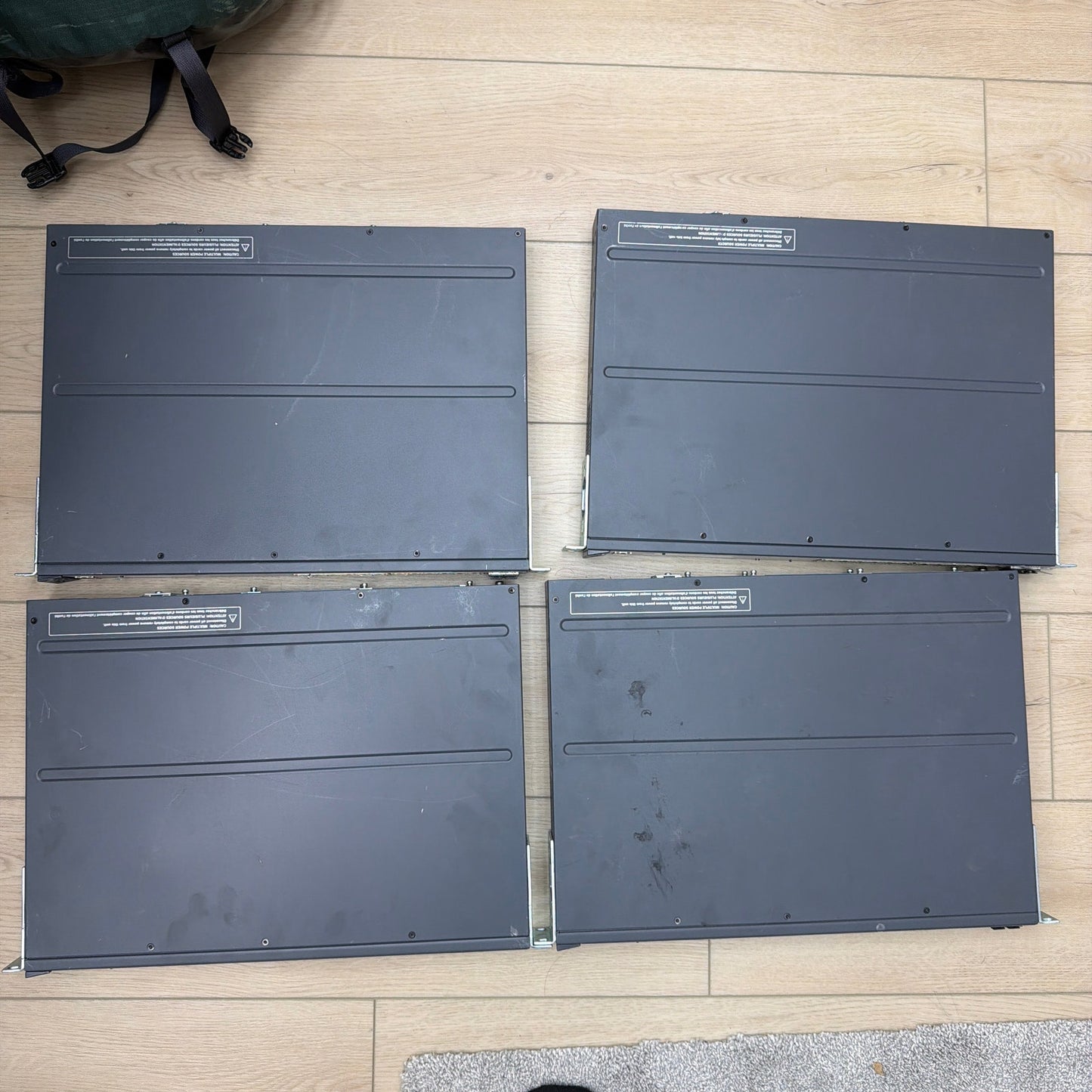 Lot of 4 HP 2920-24G PoE+ J9727A 24-Port Gigabit Switches