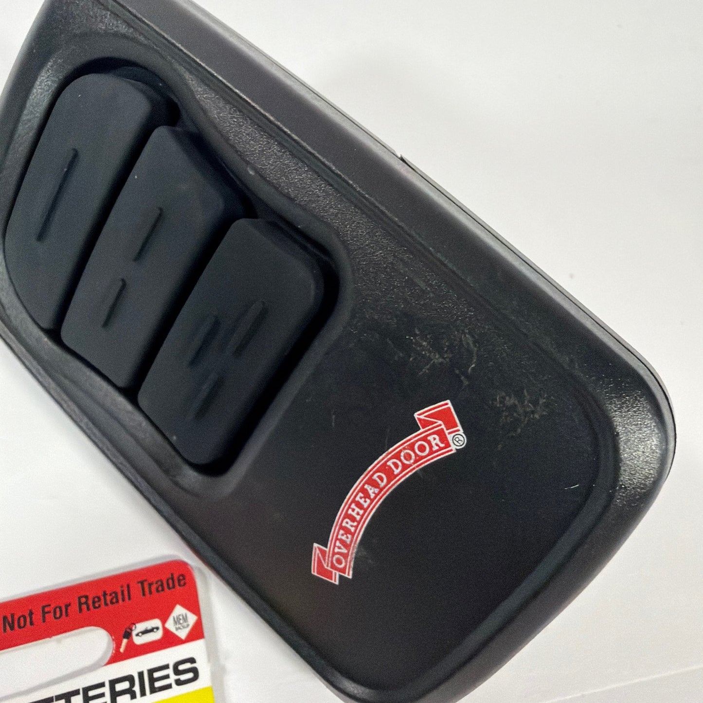Overhead Door OM3T 3-Button Garage Door Opener Remote with Extra Battery
