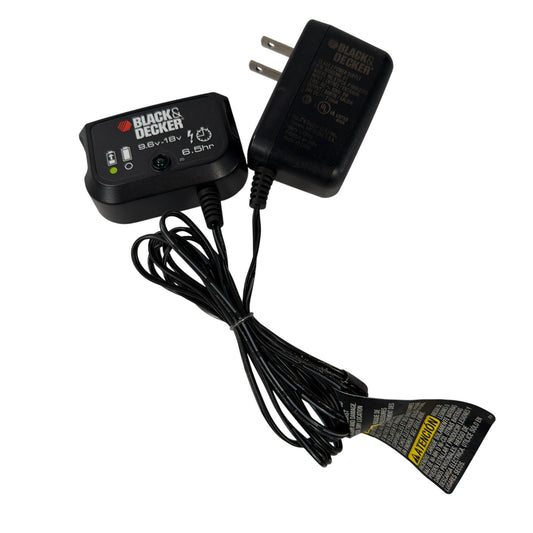 Black & Decker 9.6V–18V Battery Charger 90592360-01