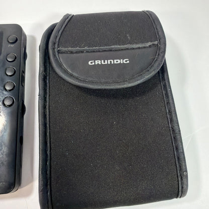 Grundig Mini 400 M400 AM/FM Shortwave Pocket Radio with Case and Manual