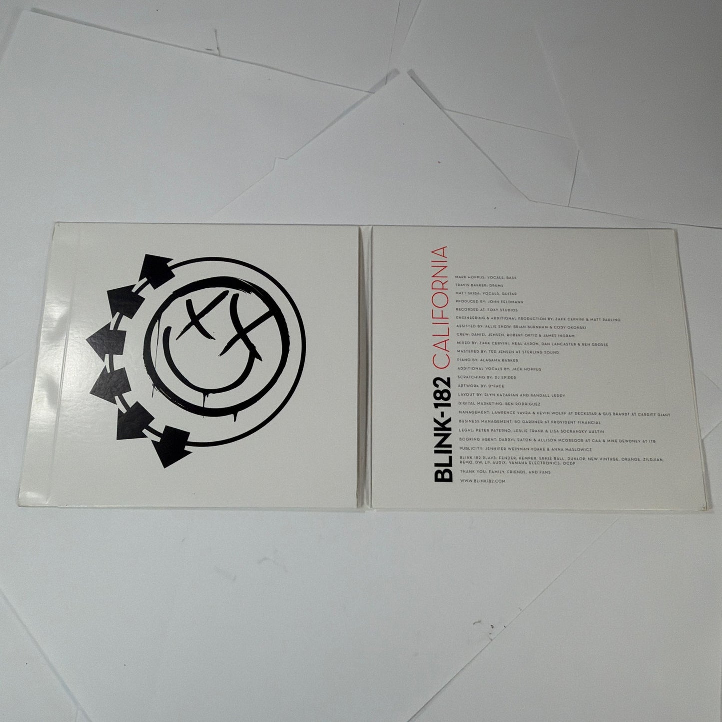 Blink-182 California CD Album 2016 BMG