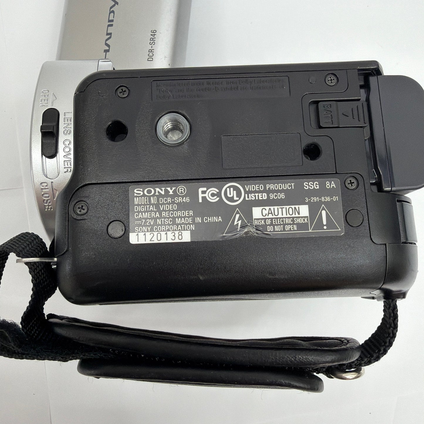 Sony Handycam DCR-SR46 Hybrid HDD Camcorder 40x Carl Zeiss Tested w/ Charger