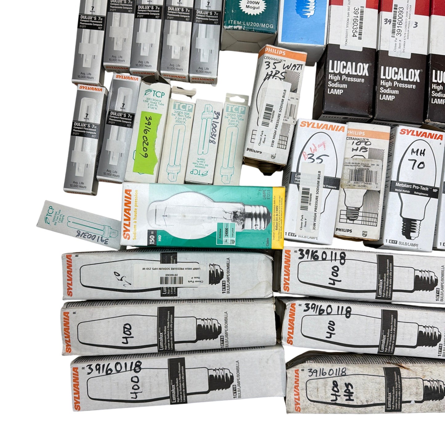 Large Mixed Lot HID / HPS / Metal Halide & Halogen Lamps + Ballasts – School Sur