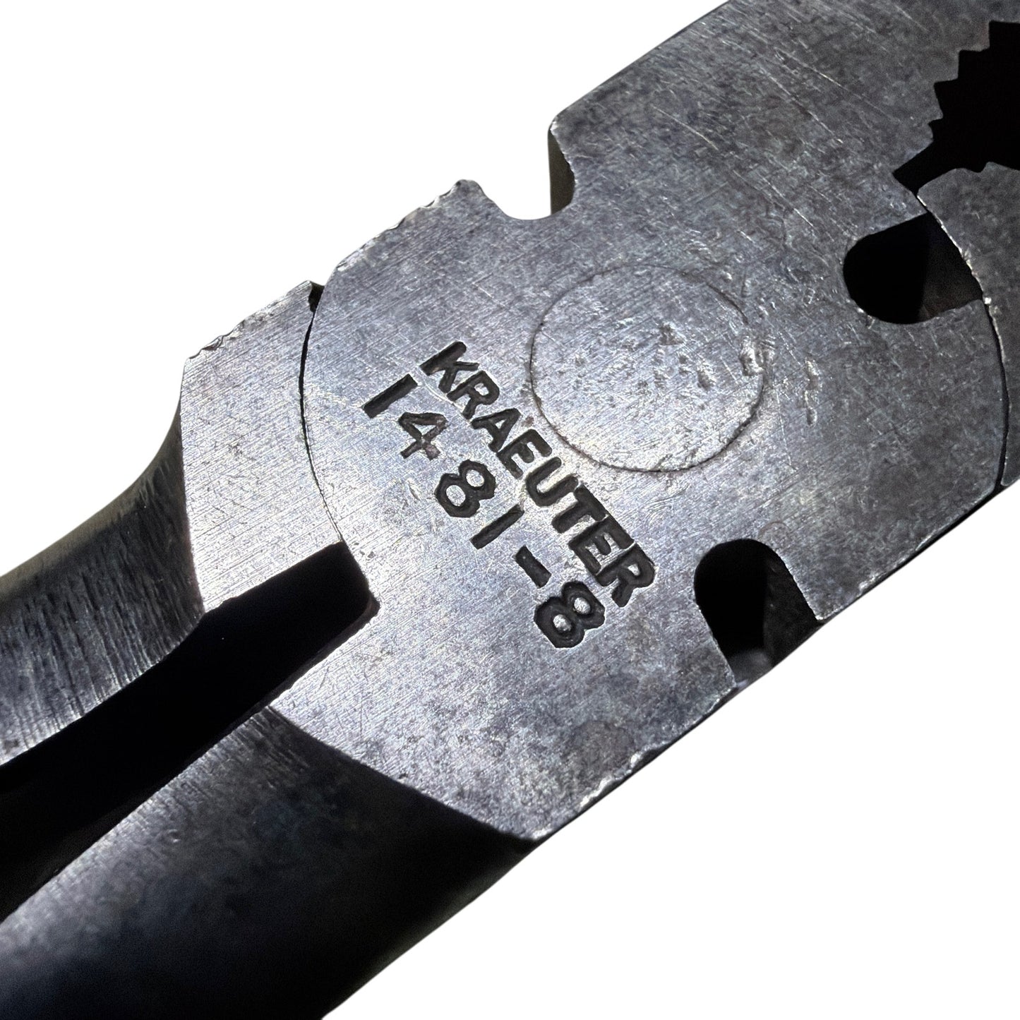 Kraeuter 1481-8 8" Combination Linesman Pliers USA