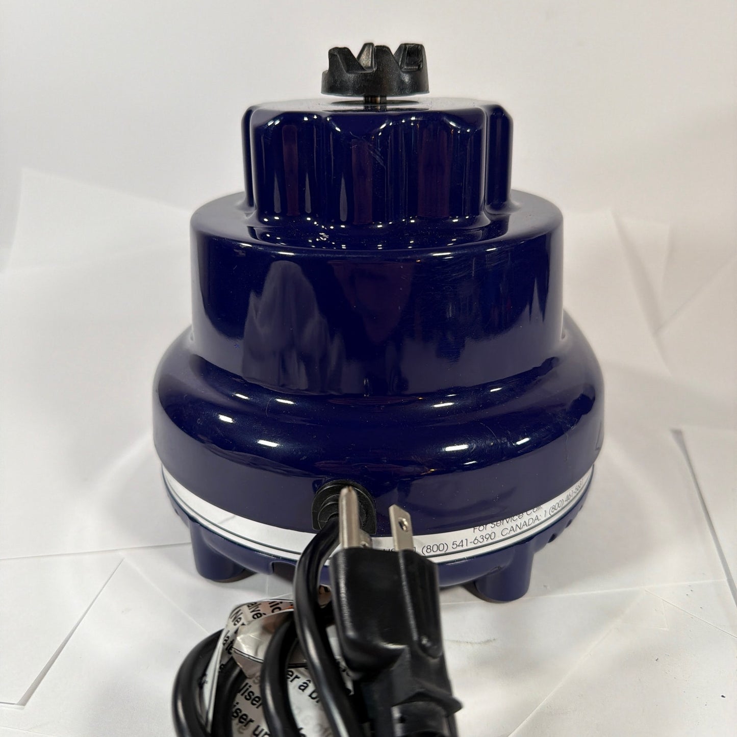 KitchenAid Ultra Power KSB5BU4 Blender Base Blue For Parts Repair