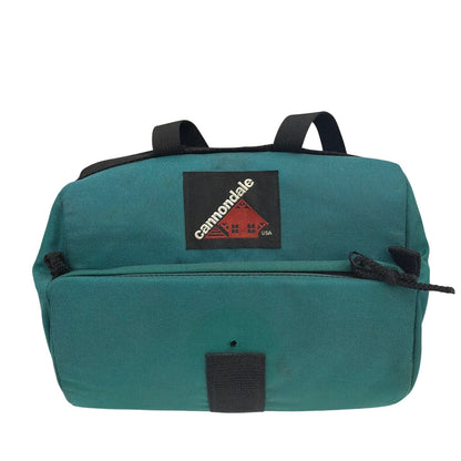 Vintage Cannondale USA Teal Bicycle Bag 9 x 8 x 4