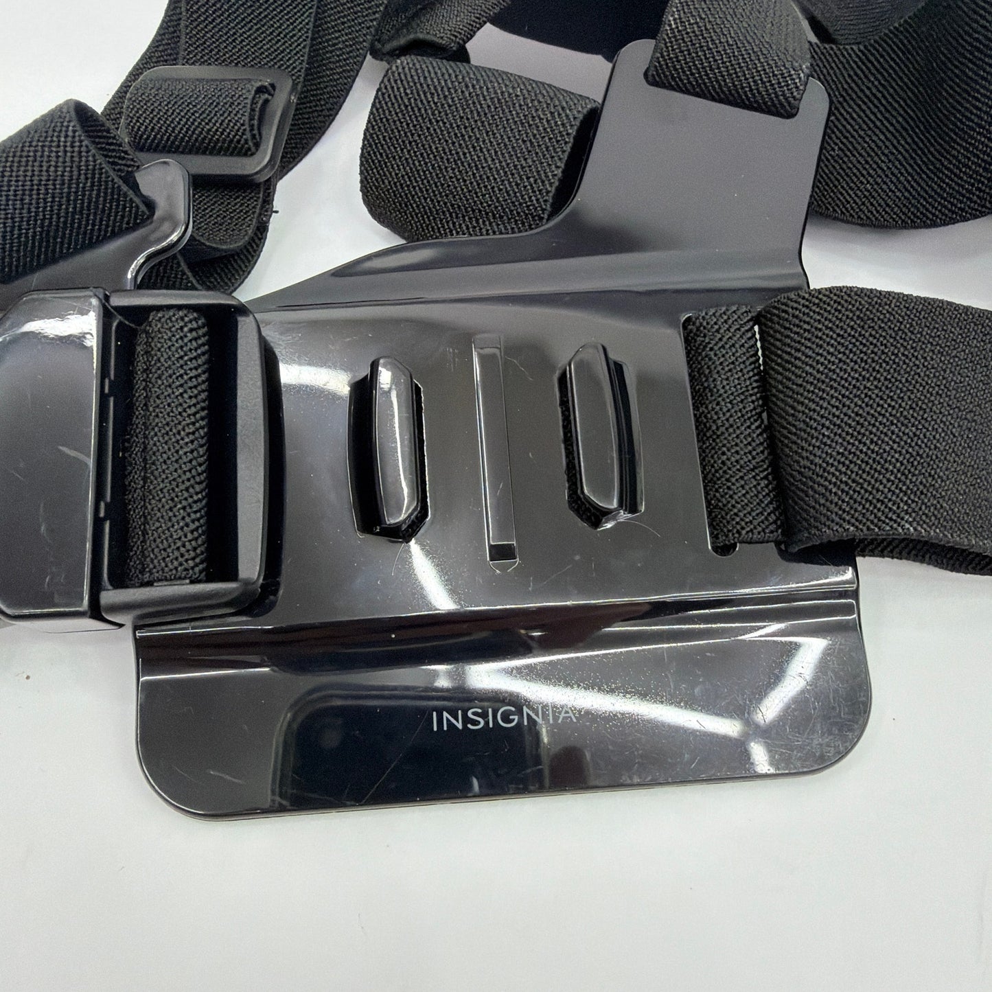 Insignia GoPro-Compatible Chest Harness and Head Strap Mount Set Black