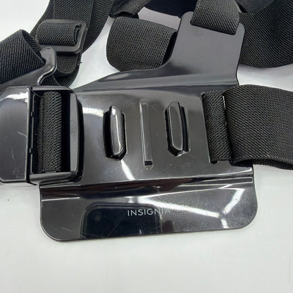 Insignia GoPro-Compatible Chest Harness and Head Strap Mount Set Black
