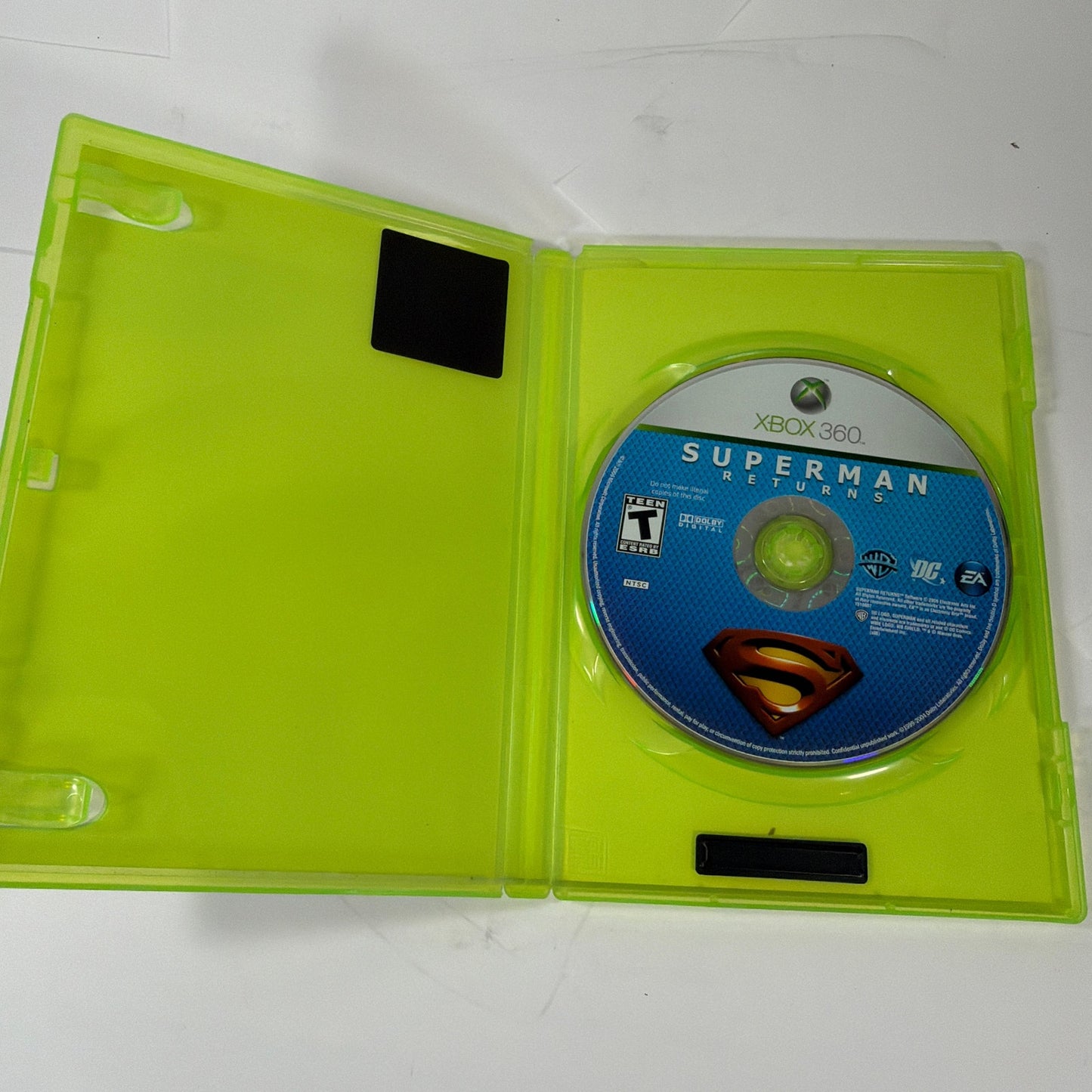 Superman Returns Xbox 360 NTSC Tested Working