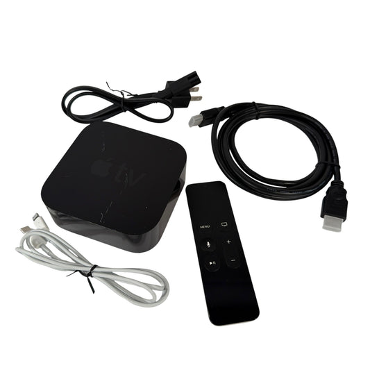 Apple TV 4K 1st Gen A1842 Black Media Streamer with Siri Remote