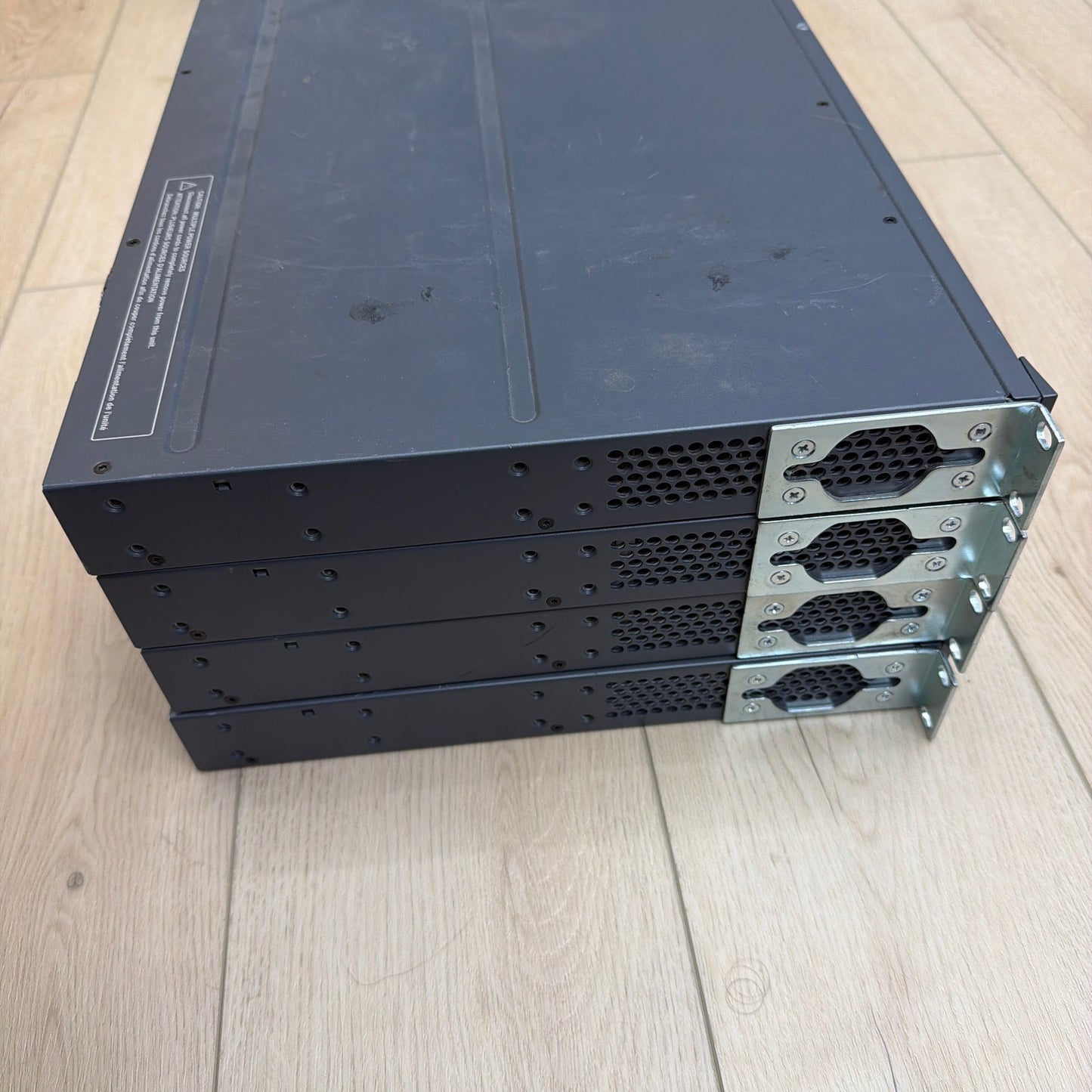 Lot of 4 HP 2920-24G PoE+ J9727A 24-Port Gigabit Switches
