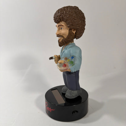 NECA Bob Ross The Joy of Painting Solar Powered Body Knocker Figure Tested