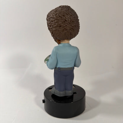 NECA Bob Ross The Joy of Painting Solar Powered Body Knocker Figure Tested