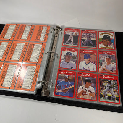 250+ Vintage Baseball Cards Lot in PenTab PRO Binder Topps Bowman O-Pee-Chee