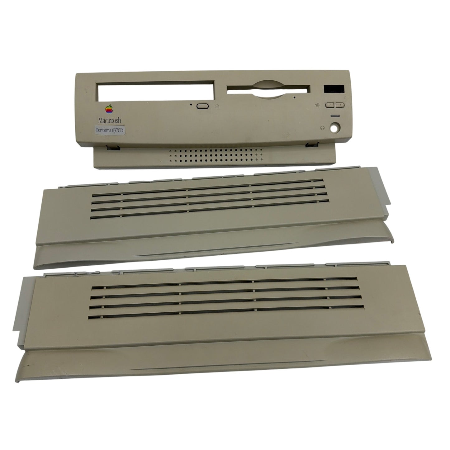 Apple Macintosh Performa 637CD Front Bezel and Vented Case Panels Beige