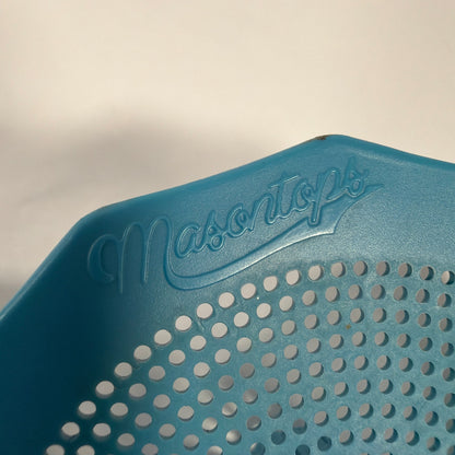 Masontops Wide Mouth Kefir Cap Strainer Lids Teal 3.5 in Lot of 2