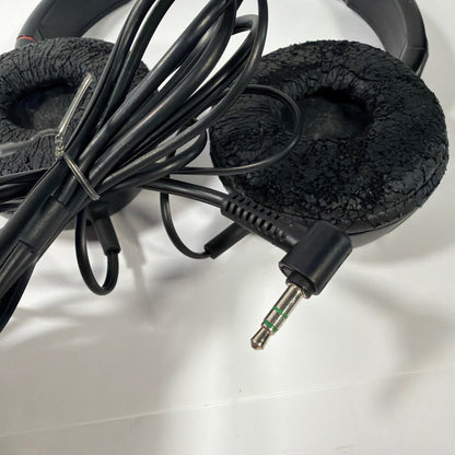 Sony MDR-ZX100 Wired Stereo On-Ear Headphones Black Tested Working