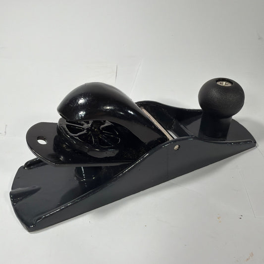 Vintage Metal Woodworking Hand Plane Black Bench Plane