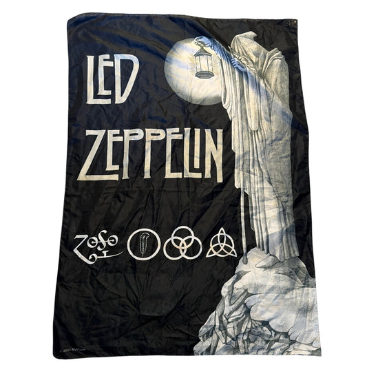 Led Zeppelin Fabric Flag Banner 2004 Mythgem 40 x 29 in