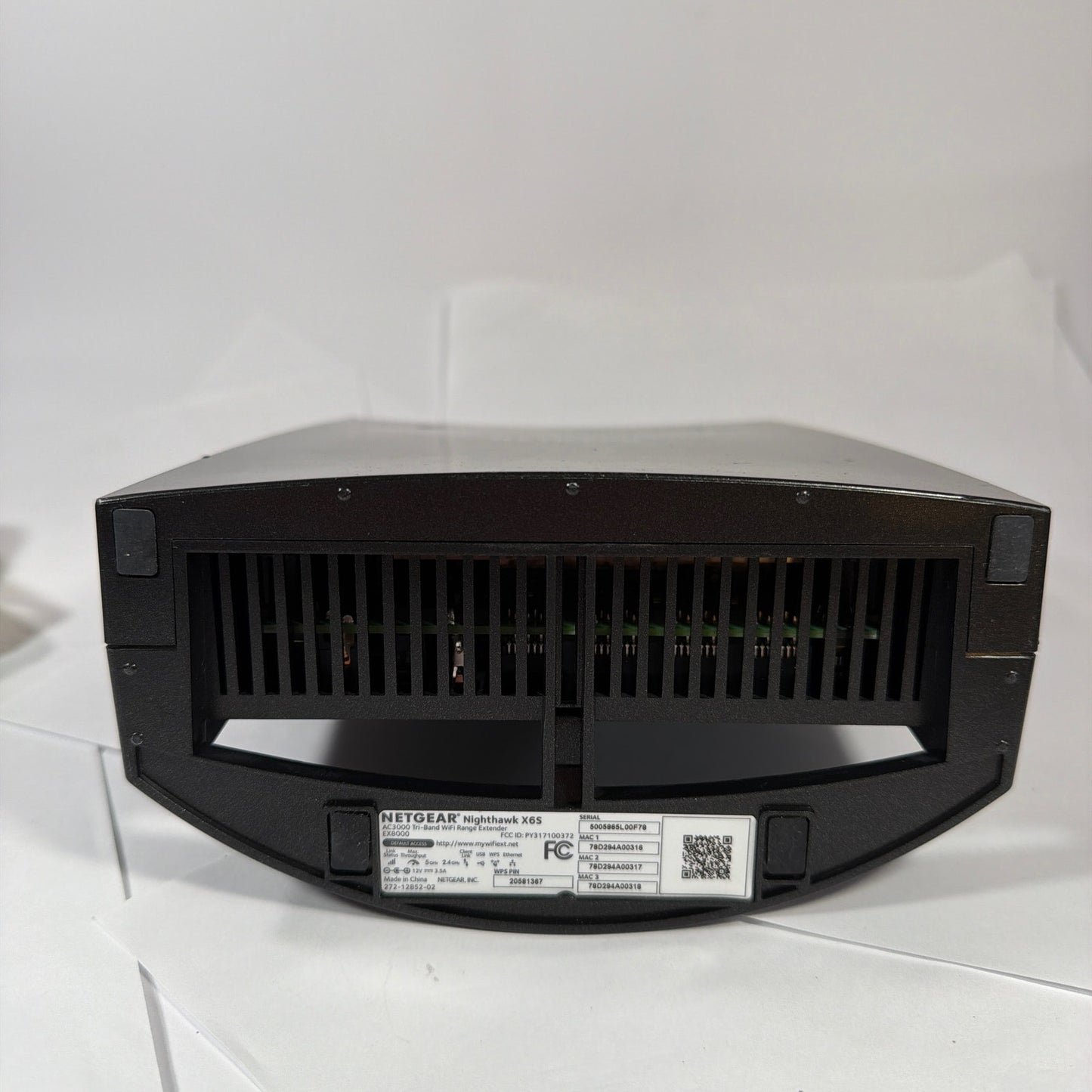 NETGEAR Nighthawk X6S EX8000 AC3000 Tri-Band WiFi Range Extender w/ Power