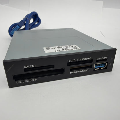 StarTech.com 35FCREADBU3 3.5 Inch Internal USB 3.0 Multi-Card Reader
