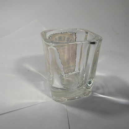 Fireball Cinnamon Whisky Square Shot Glass 2.5 in Tall