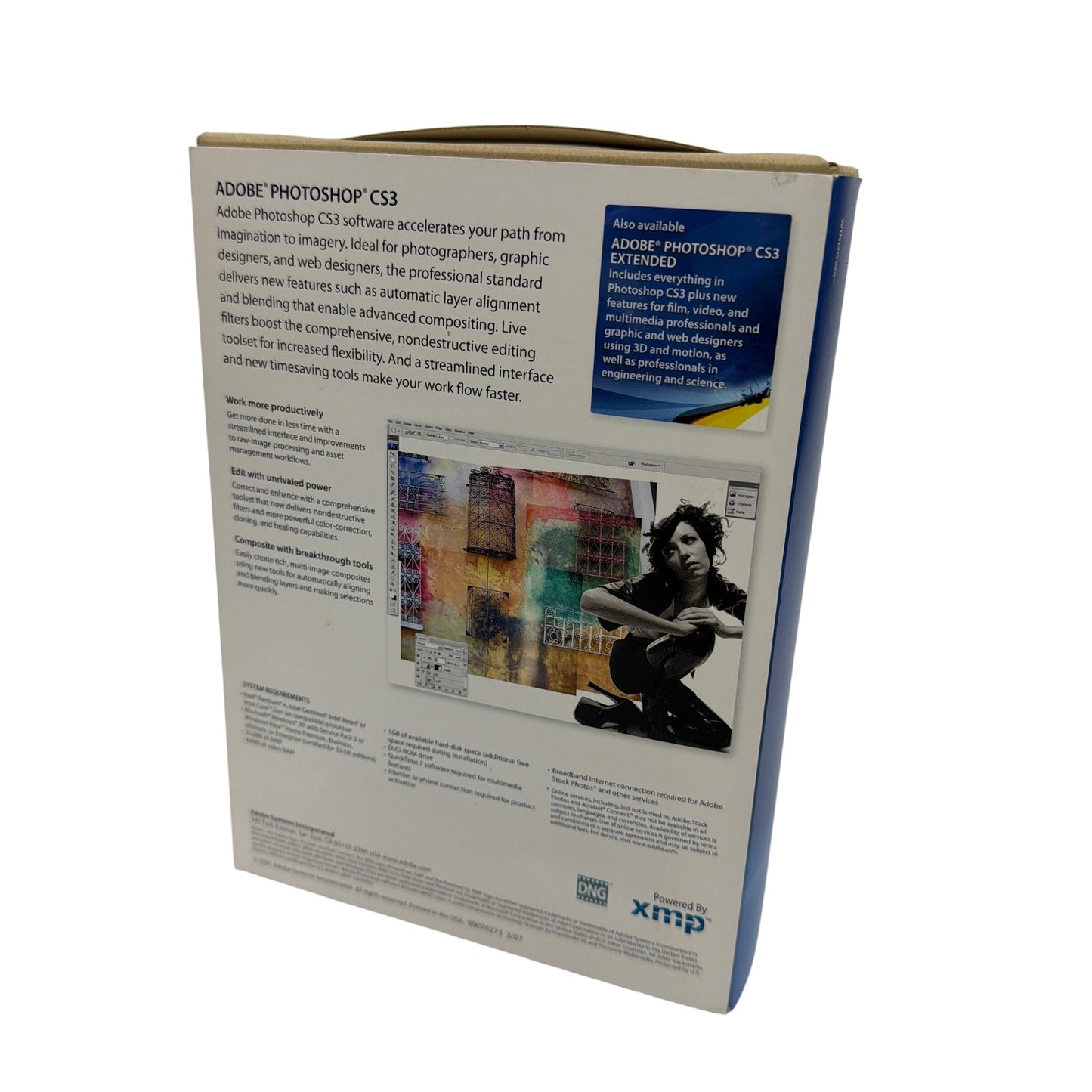 Adobe Photoshop CS3 for Windows Upgrade Version Boxed DVD with Manuals