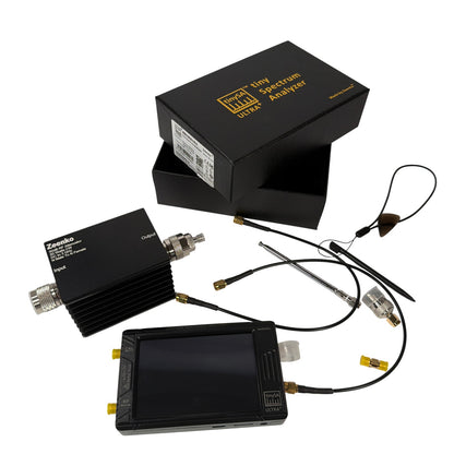 Zeenko tinySA Ultra+ Tiny Spectrum Analyzer Model ZS-406 Tested Working