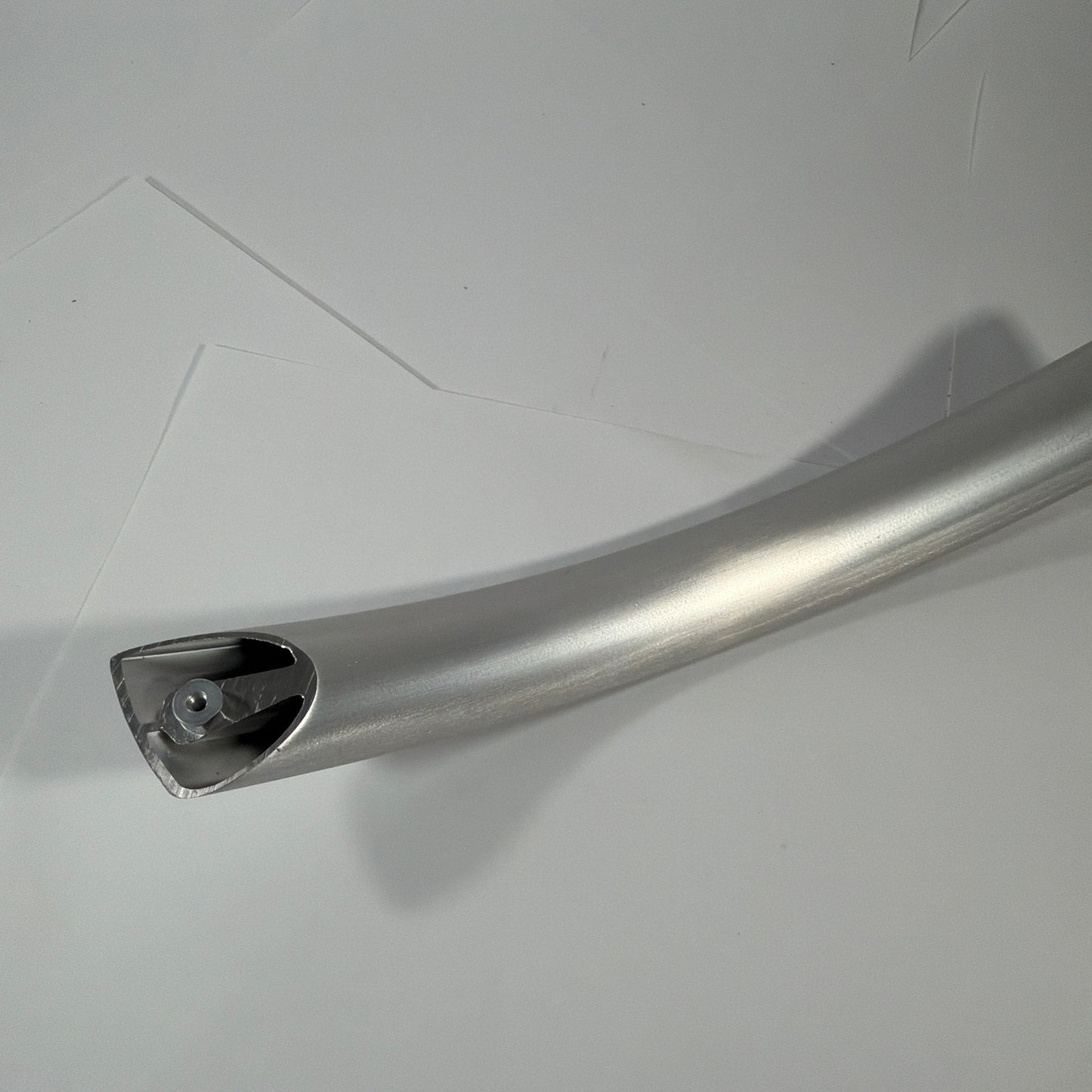 LG Microwave Door Handle MEB41909001 10 in Mounting Hole Spacing Silver