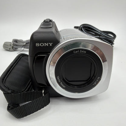 Sony Handycam DCR-SR46 Hybrid HDD Camcorder 40x Carl Zeiss Tested w/ Charger