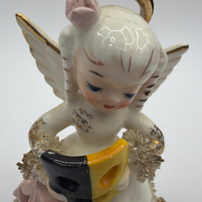 Vintage October Angel Porcelain Figurine 4 in S470N