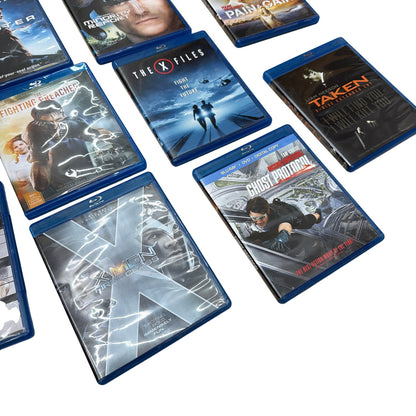 10 Blu-ray Movie Lot: Shooter, Minority Report, Live Die Repeat, X-Men