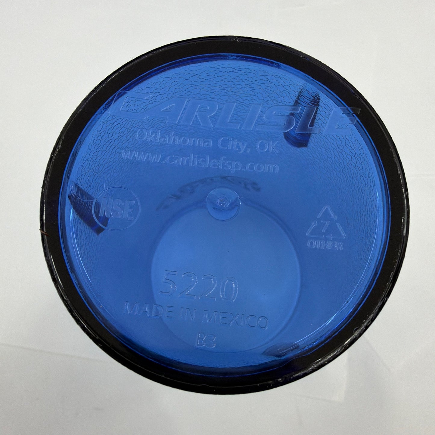 Lot of 40 Blue Pepsi-Cola Plastic Tumblers 6.5in Carlisle 5220