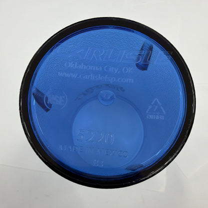 Lot of 40 Blue Pepsi-Cola Plastic Tumblers 6.5in Carlisle 5220