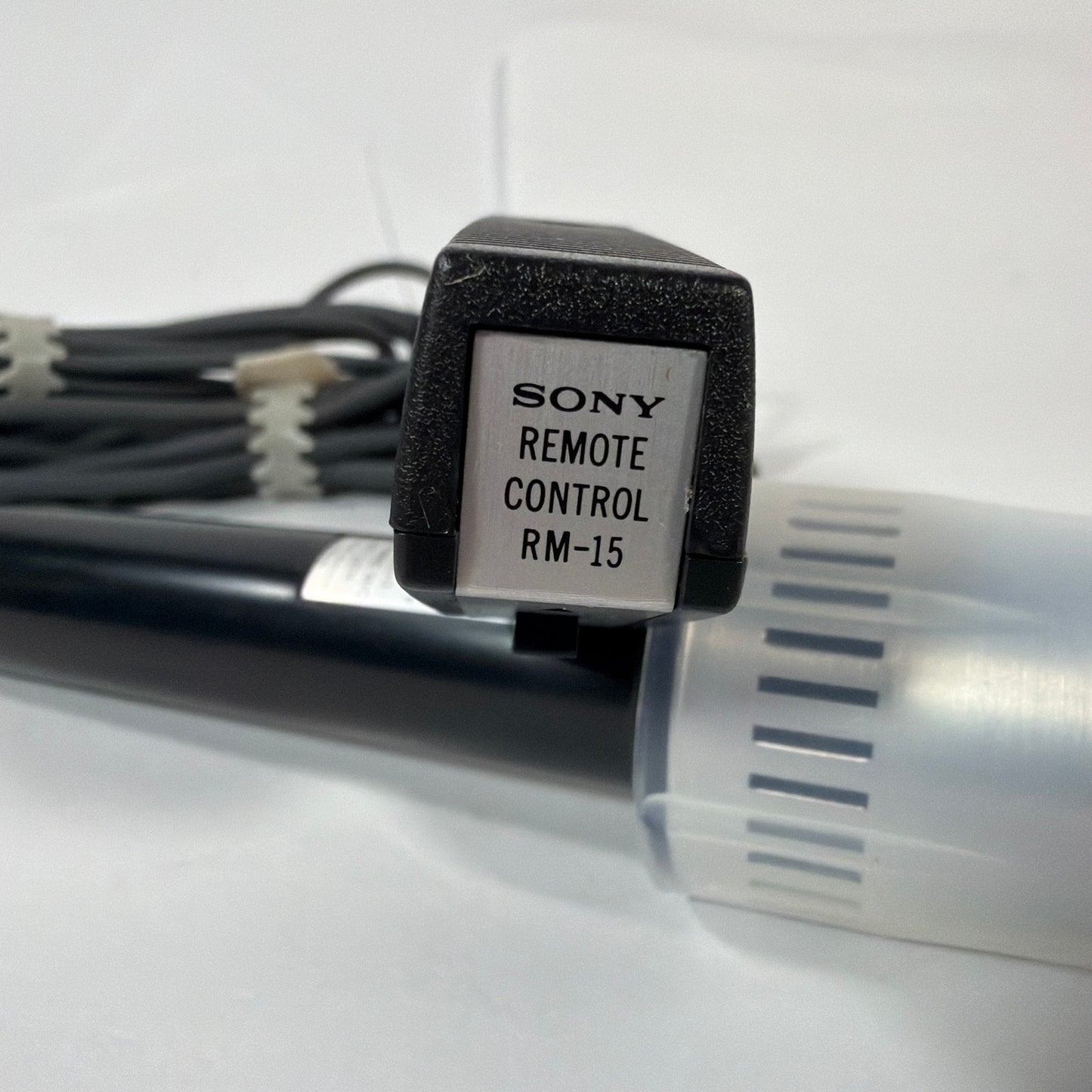 Sony F-26S Cardioid Dynamic Microphone with RM-15 Wired Remote Control
