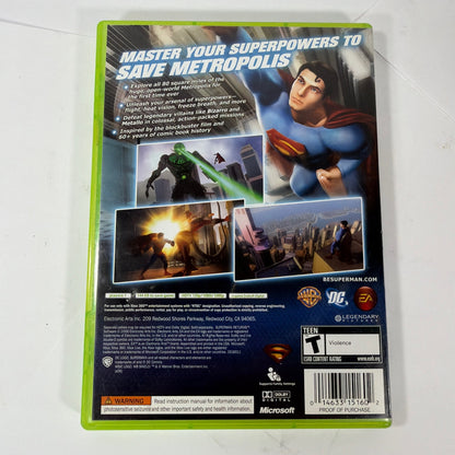 Superman Returns Xbox 360 NTSC Tested Working