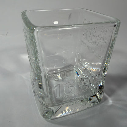 The Old Bushmills Distillery Irish Whiskey Square Tumbler Glass 152 ml