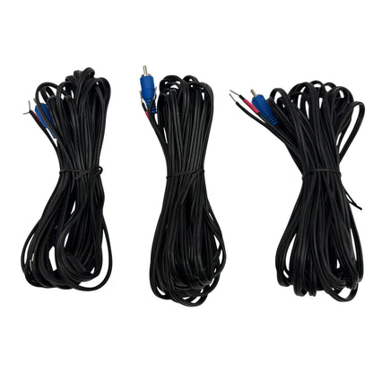3x Bose Lifestyle / Acoustimass RCA to Bare Wire Speaker Cable Set – Front Left
