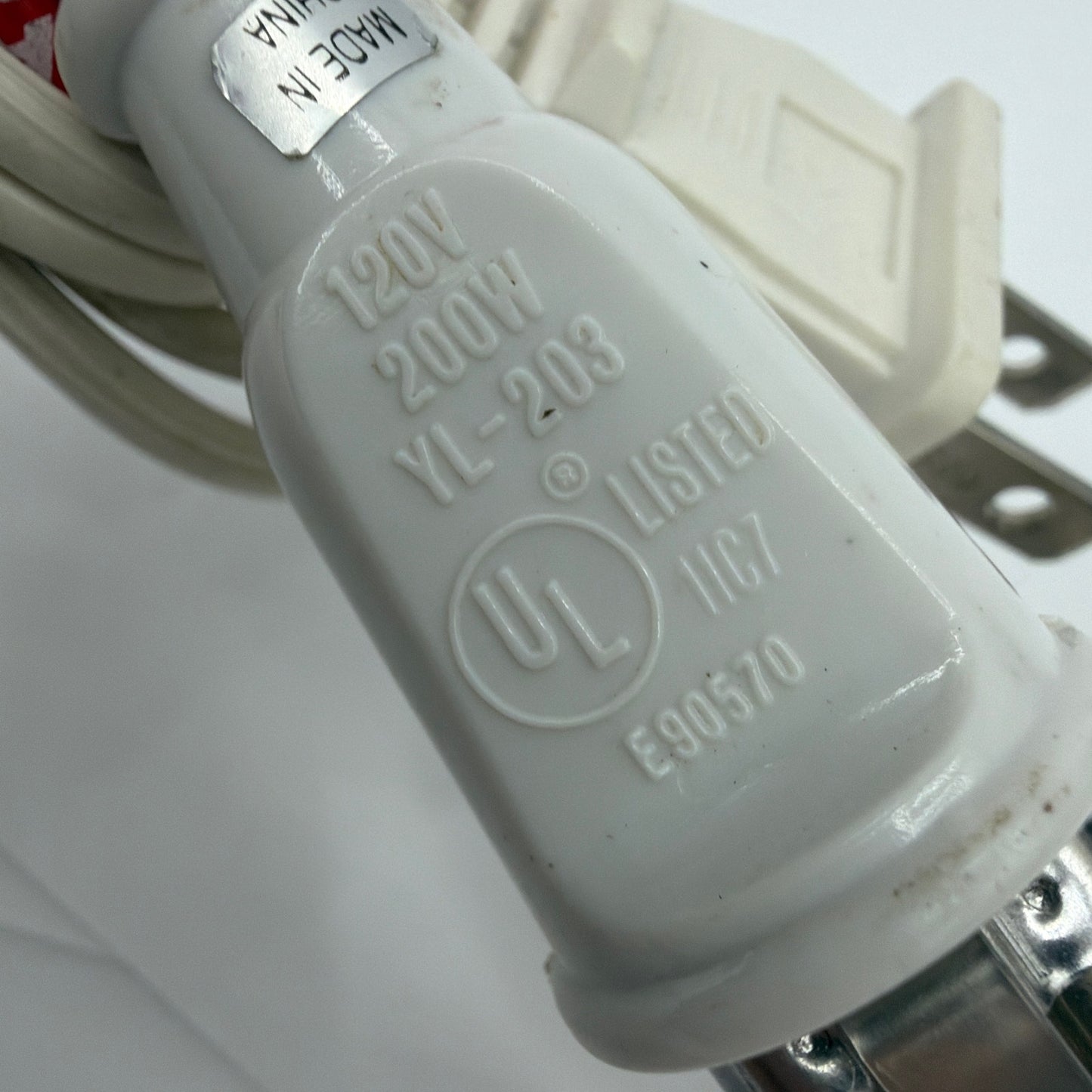 120V 200W Portable Immersion Water Heater Tested Working