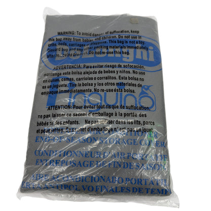 DeLonghi Portable Air Conditioner End-of-Season Dust Storage Cover Gray